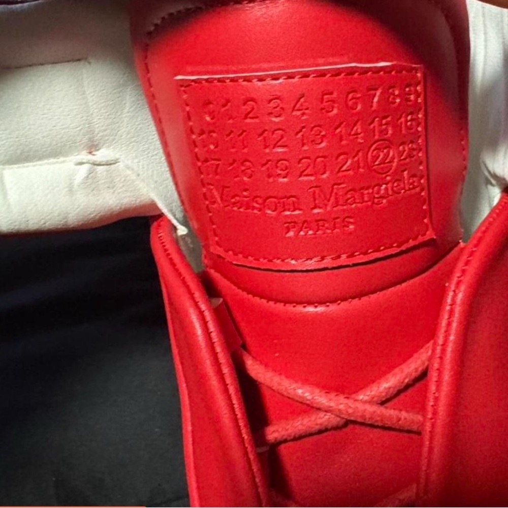 Maison Martin Margiela Red Sneakers - Picture 2 of 4